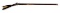(A) FLINTLOCK KENTUCKY RIFLE SIGNED HENRY YOUNG ON PATCHBOX.