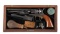 (A) EXCEPTIONAL CASED COLT 1862 POCKET POLICE PERCUSSION REVOLVER.