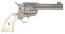 (C) DOCUMENTED FACTORY ENGRAVED COLT SINGLE ACTION ARMY ATTRIBUTED TO JACK VAN RYDER, COWBOY AND ART