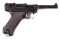 (C) PRISTINE 36 DATED KRIEGHOFF LUGER SEMI AUTOMATIC PISTOL.