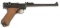 (C) 1917 DATED DWM LP08 ARTILLERY LUGER SEMI-AUTOMATIC PISTOL.