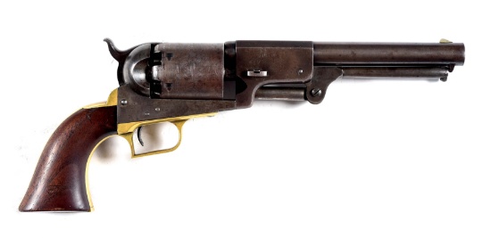 (A) COLT MARTIALLY MARKED SECOND MODEL DRAGOON PERCUSSION REVOLVER.
