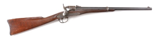 (A) JOSLYN 1864 SINGLE SHOT BREECH LOADING CARBINE.
