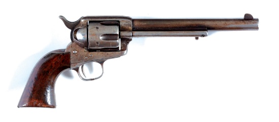 (A) FINE AINSWORTH INSPECTED US COLT CAVALRY SINGLE ACTION ARMY REVOLVER (1874).
