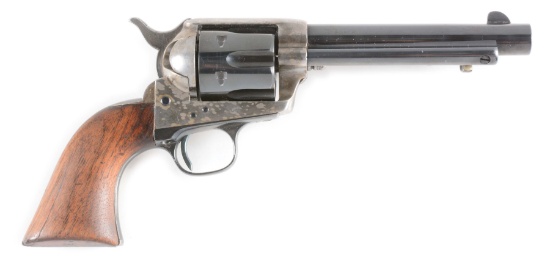 (A) COLT SINGLE ACTION ARMY US ARTILLERY MODEL REVOLVER (1886).