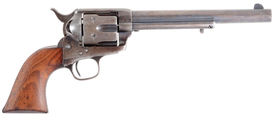 (A) US COLT CAVALRY SINGLE ACTION INSPECTED BY AINSWORTH AND DOCUMENTED BY JOHN KOPEC