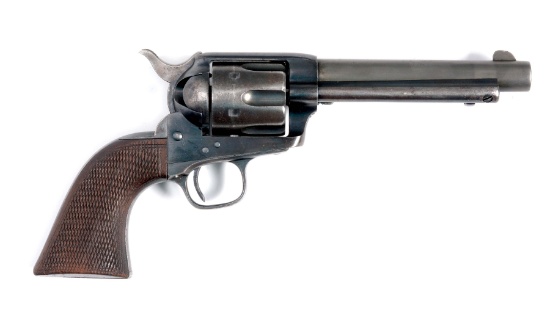 (A)  DOCUMENTED CUSTER ERA COLT ARTILLERY SINGLE ACTION REVOLVER.