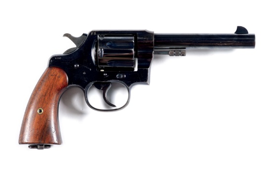(C)OUTSTANDING CONDITION US COLT MODEL 1909 ARMY NEW SERVICE REVOLVER FROM THE CHARLES CLAWSON COLLE
