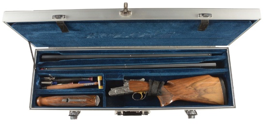 (M) KOLAR COMPETITION OVER-UNDER TWO BARREL SET SHOTGUN.
