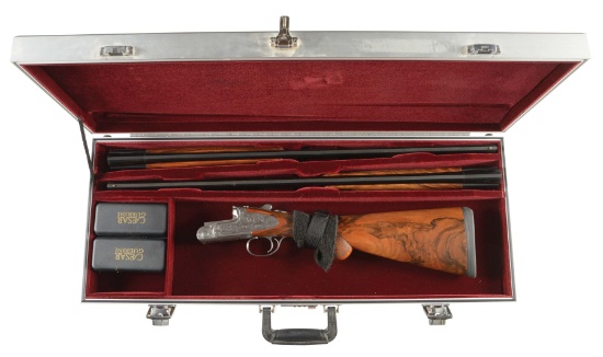 (M) CASED CAESAR GUERINI MAXUM SPORTING O/U SHOTGUN