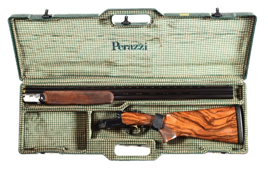 (M) PERAZZI MIRAGE S OVER/UNDER 12 BORE SHOTGUN WITH CASE.