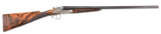 (M) S. LUCCHINI SELF-COCKING EJECTOR DOUBLE HAMMER SHOTGUN WITH CASE, RETAILED BY NEW ENGLAND ARMS C