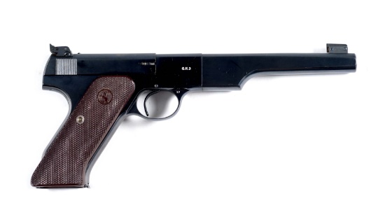 (C) RARE US COLT WOODSMAN MATCH TARGET .22 LONG RIFLE SEMI-AUTOMATIC PISTOL (1944).