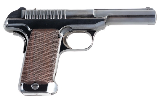 (C) EXTREMELY RARE FACTORY COLLECTION SAVAGE 1907 U.S. ARMY TRIALS ISSUED .45 CALIBER PISTOL WITH DO