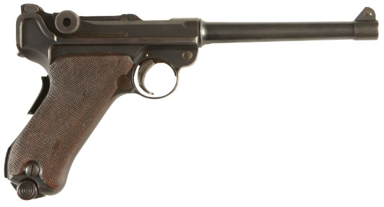 (C) RARE WORLD WAR I DWM 1906 UNALTERED FIRST ISSUE NAVY LUGER.