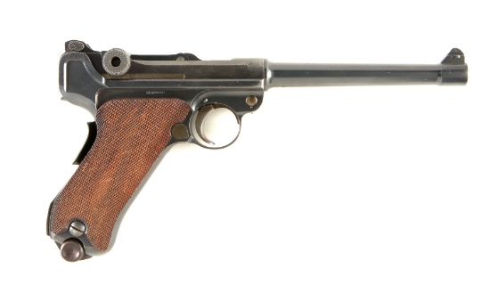 (C) FINE WORLD WAR I DWM 1906 FIRST ISSUE NAVY LUGER, WITH ALTERED SAFETY MARKING.