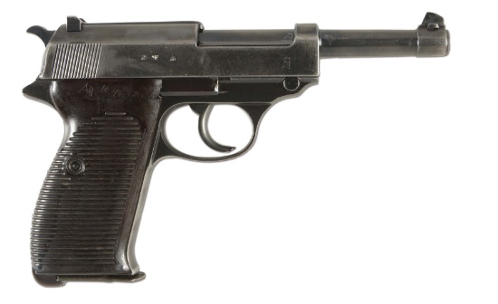 (C) RARE HIGH POLISH 480 CODE WALTHER P38 SEMI AUTOMATIC PISTOL.