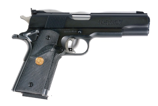 (M) BOXED COLT CUSTOM GUN SHOP MODEL 1911 SERIES 70 GOLD CUP NATIONAL MATCH SEMI-AUTOMATIC PISTOL.