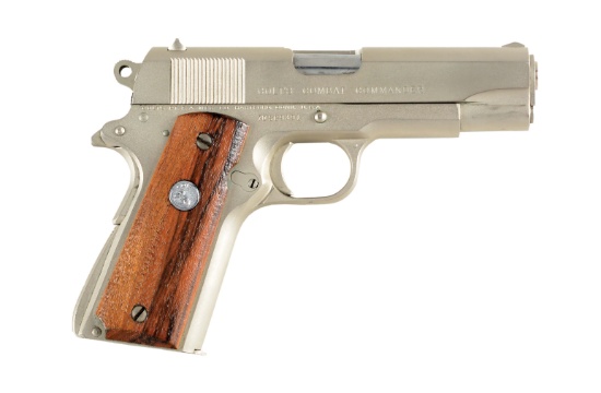 (M) SCARCE BOXED COLT COMBAT COMMANDER 9MM SEMI-AUTOMATIC PISTOL.