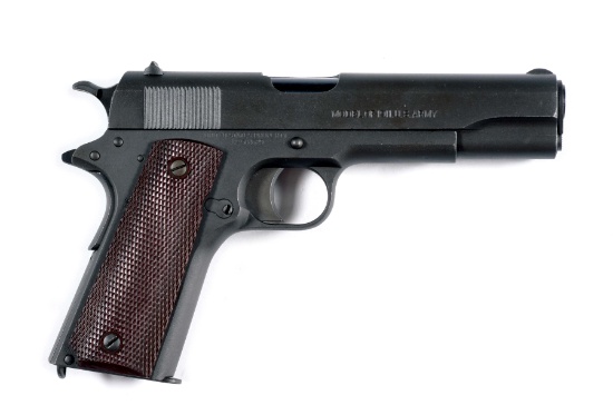 (C) BOXED US COLT Model 1911 US ARMY ANNISTON ARSENAL SEMI AUTOMATIC PISTOL.