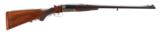 (C) FINE CONDITION BOXLOCK DANGEROUS GAME DOUBLE RIFLE BY ARMY & NAVY C. S. L.