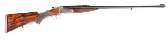 (C) CHARLES LANCASTER GRADE C BOXLOCK DANGEROUS GAME DOUBLE RIFLE.