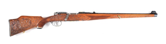 (C) OVER-THE-TOP MANNLICHER SCHOENAUER MODEL 1961 MCA CARBINE WITH NEARLY EVERY POSSIBLE FACTORY CUS