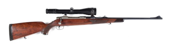 (C) RARE GRADE III JP SAUER AND SOHN MODEL 80 BOLT ACTION RIFLE.