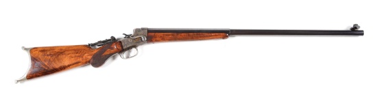 (A) STUNNING REMINGTON HEPBURN TARGET RIFLE IN CALIBER .38-55.