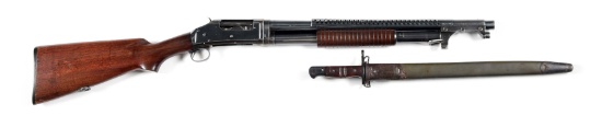 (C) SCARCE 1942 WINCHESTER MODEL 1897 TRENCH SHOTGUN