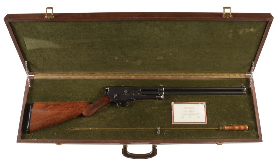 (C) PROTOTYPE SERIAL NUMBER ONE MARBLES GAMES GETTER COMBINATION GUN IN 32-20 AND 28 GAUGE.