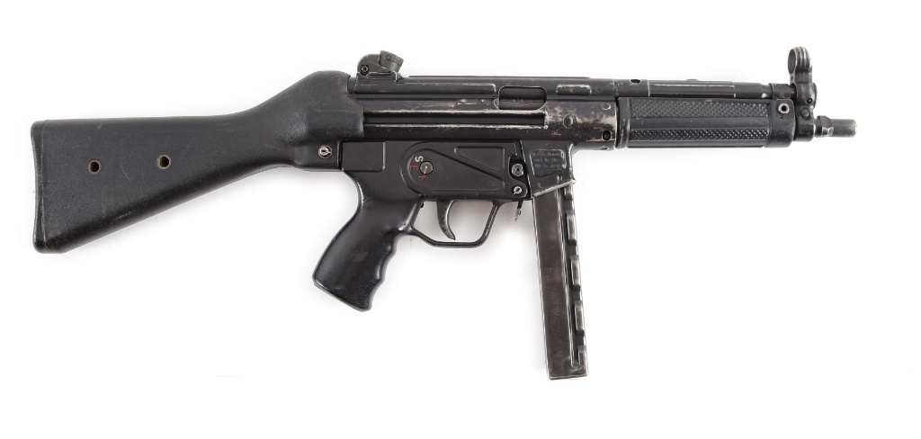 N) FANTASTIC 1972 MANUFACTURED ORIGINAL HK MP5 MACHINE GUN (PRE-86 ...