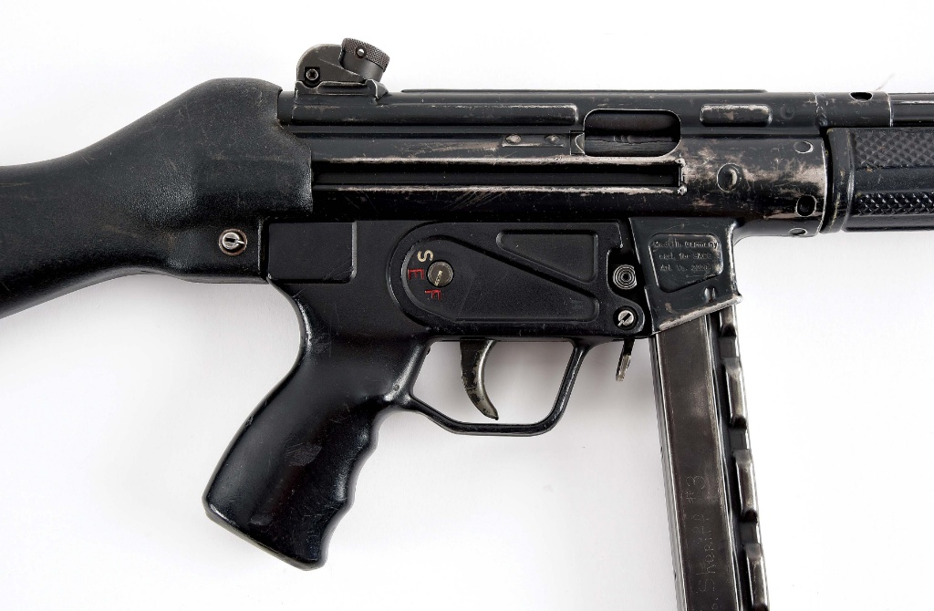 N) FANTASTIC 1972 MANUFACTURED ORIGINAL HK MP5 MACHINE GUN (PRE-86 ...