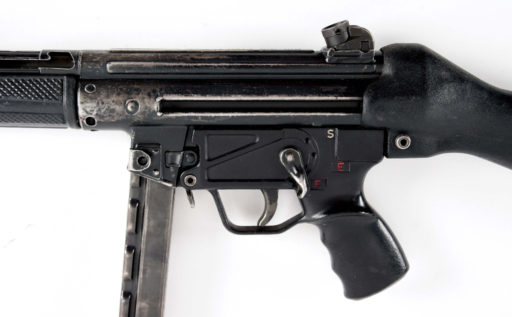 N) FANTASTIC 1972 MANUFACTURED ORIGINAL HK MP5 MACHINE GUN (PRE-86 ...