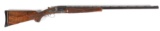 (C) RARE HOFFMAN ARMS SIDELOCK EJECTOR SINGLE BARREL TRAP SHOTGUN WITH SUPERB ENGRAVING AND GOLD INL