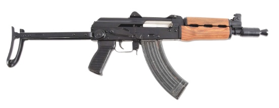 (N) EXCEPTIONALLY CLEAN HIGH CONDITION CHINESE UNDER-FOLDING STOCK AKS MACHINE GUN (FULLY TRANSFERAB