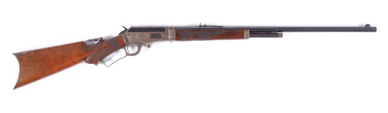 (A) DELUXE ENGRAVED MARLIN MODEL 1893 TAKEDOWN RIFLE.