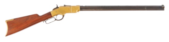 (A) NEW HAVEN ARMS CO. HENRY MODEL 1860 LEVER ACTION RIFLE.