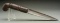 Continental Belt Dagger with Iron Handle, Dated 1778.
