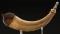 York County Attributed Screw-Tip Powder Horn.