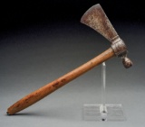 Revolutionary War Era Pipe Tomahawk with Original Haft.