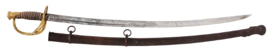 U.S. MODEL 1860 CAVALRY OFFICER'S SABER BY HORSTMANN.