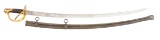 SCARCE U.S. MODEL 1840 CAVALRY OFFICER'S SABER BY AMES.