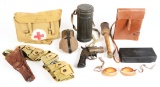 MIXED LOT OF MILITARY FIELD GEAR.