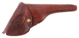 FIRST TYPE EVER MARINE CORPS MARKED LEATHER HOLSTER MANUFACTURED.