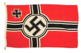 LOT OF 10: THIRD REICH FLAGS AND A JAPANESE WORLD WAR II FLAG