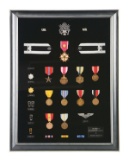 WORLD WAR II TO VIETNAM MEDAL GROUPING OF COLONEL WILLIAM POLTROCK USAF.