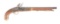 (A) ASSEMBLED FLINTLOCK PISTOL.