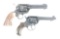(A) LOT OF TWO: COLT SINGLE ACTION ARMY AND LIGHTNING REVOLVERS.