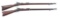(A) PAIR OF SPRINGFIELD 1884 TRAPDOOR RIFLES IN .45-70.